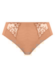 Elomi Zarla High Leg Brief Cafe Au Lait Zarla Brief Cafe Au Lait