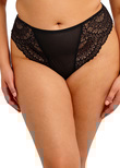Elomi Tiernie Thong Black Tiernie Brief Black