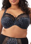 Elomi Morgan Stretch Banded Bra Snow Leopard Morgan Banded Bra Snow Leopard