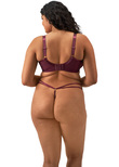 Sachi Soutien-gorge Plunge Cabernet