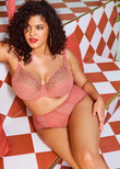 Matilda Plunge Bra Rose Leo