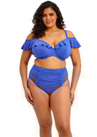 Elomi Plain Sailing Bardot Bikini Top Azure Plain Sailing Bikini Top Azure