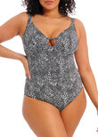 Elomi Pebble Cove Non Wired Swimsuit Black Pebble Cove Swimsuit Black