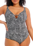 Elomi Pebble Cove Non Wired Swimsuit Black Pebble Cove Swimsuit Black