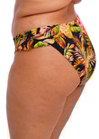 Elomi Tiger Valley High Leg Brief Black Tiger Valley Bikini Bottom Black