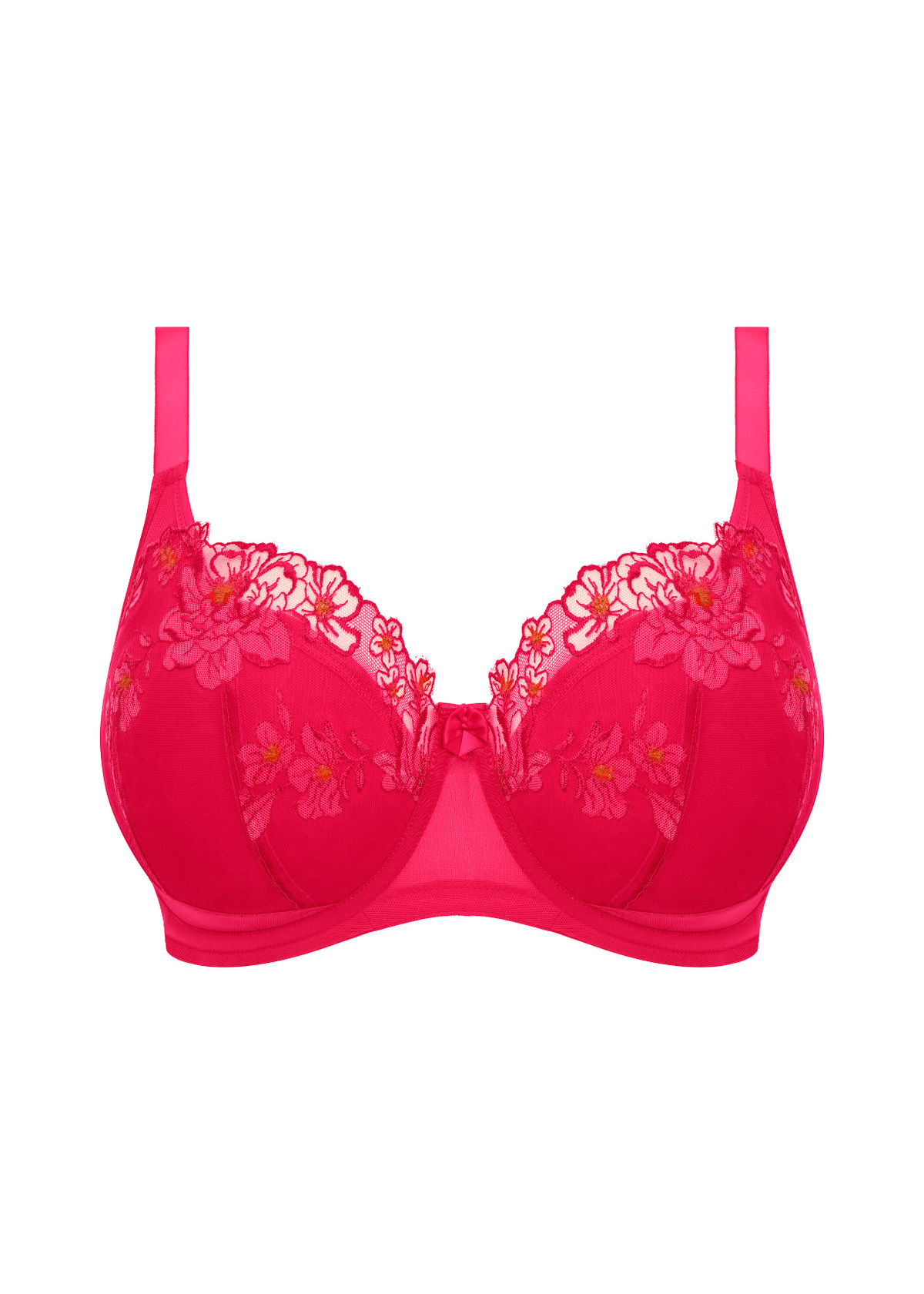 ELOMI Brianna Underwire Padded Half Cup Bra Demi-beha, ondoorzichtig, Jacaranda, 36HH ELOMI Brianna Underwire Padded Half Cup Bra Demi-beha, ondoorzichtig, Jacaranda, 36HH