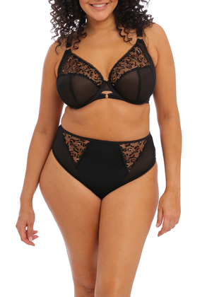 Namrah High Leg Brief Black Namrah  Black