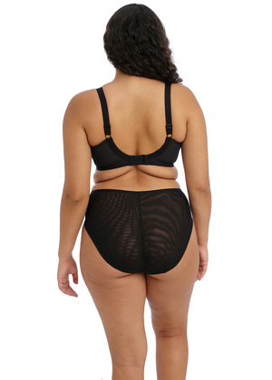 Namrah High Leg Brief Jet Namrah  Jet