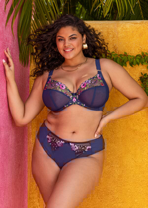 Himari Plunge Bra Midnight Himari  Midnight