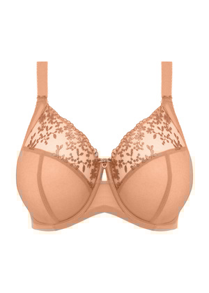 Zarla Stretch Banded Bra Cafe Au Lait Zarla  Cafe Au Lait
