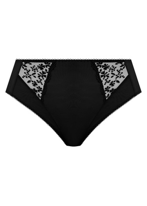 Zarla High Leg Brief Black Zarla  Black