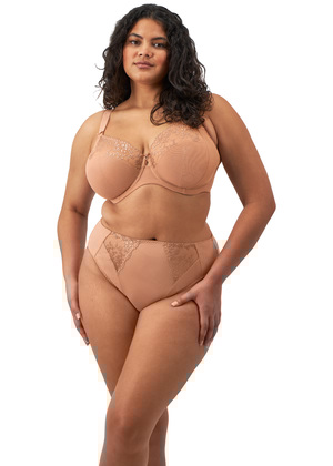 Zarla High Leg Brief Cafe Au Lait Zarla  Cafe Au Lait