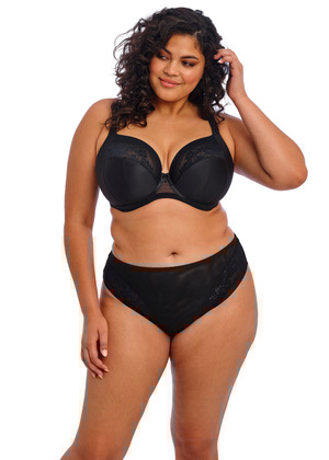 Nerina Stretch Plunge Bra Black Nerina  Black