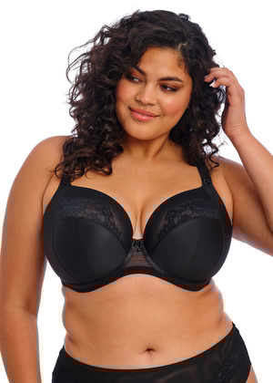 Nerina Stretch Plunge Bra Black Nerina  Black