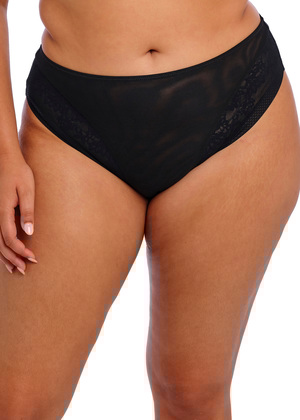 Nerina High Leg Brief Black Nerina  Black