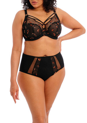 Sachi Plunge Bra Black Butterfly Sachi  Black Butterfly