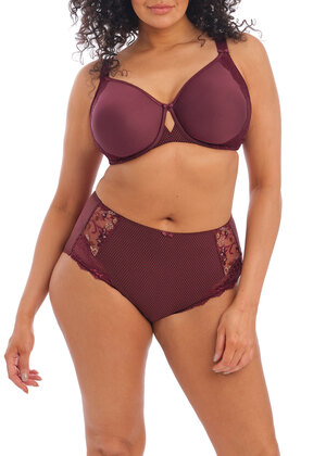 Charley Bandless Spacer Moulded Bra Aubergine Charley  Aubergine