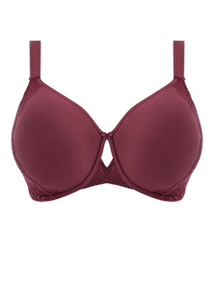 Charley Bandless Spacer Moulded Bra Aubergine Charley  Aubergine