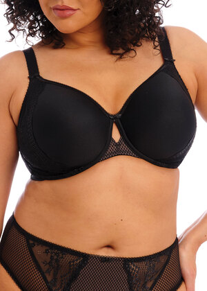 Charley Bandless Spacer Molded Bra Black Charley  Black