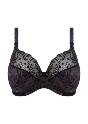 Lucie Stretch Plunge Bra Black Lucie  Black