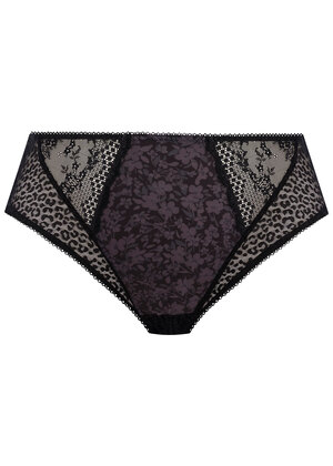 Lucie High Leg Brief Black Lucie  Black
