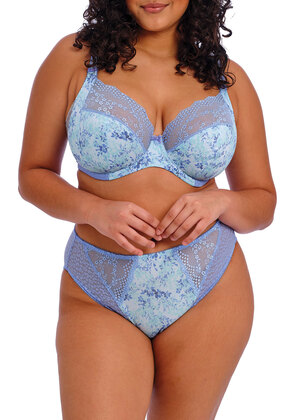 Lucie High Leg Brief Cornflower Lucie  Cornflower