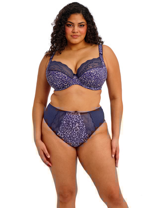 Lucie High Leg Brief Midnight Lucie  Midnight