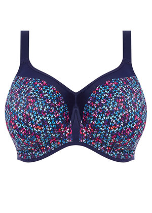 Energise Sports Bra Navy Geo Energise  Navy Geo