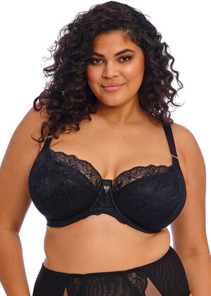Brianna Padded Half Cup Bra Black Brianna  Black