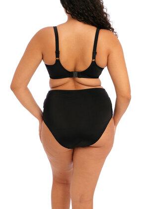 Magnetic Plunge Bikini Top Black Magnetic  Black