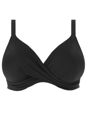 Magnetic Plunge Bikini Top Black Magnetic  Black