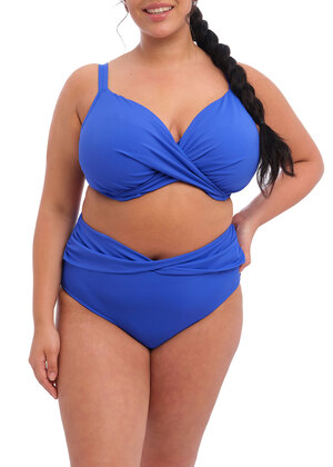 Magnetic Plunge Bikini Top Sapphire Magnetic  Sapphire