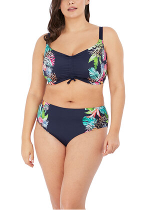 Pina Colada Crop Bikini Top Midnight Pina Colada  Midnight