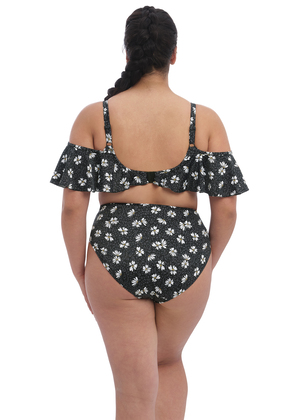 Plain Sailing Bikini Brief Black Daisy Plain Sailing  Black Daisy