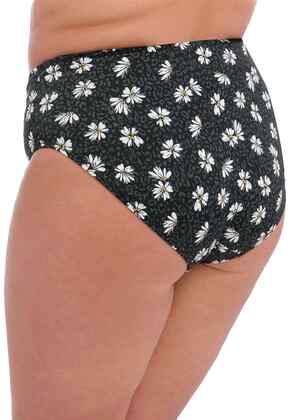 Plain Sailing Bikini Brief Black Daisy Plain Sailing  Black Daisy