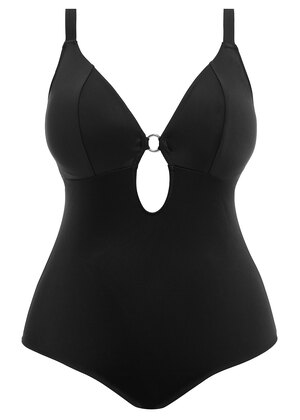 Plain Sailing Non Wired Swimsuit Black Plain Sailing  Black
