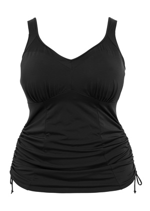 Essentials Moulded Tankini Top Black Essentials  Black