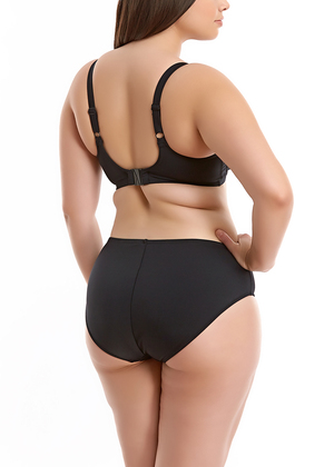 Essentials Mid Rise Bikini Brief Black Essentials  Black