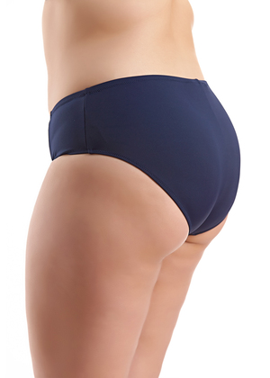 Essentials Slip Bikini taille mi-haute Midnight Essentials  Midnight