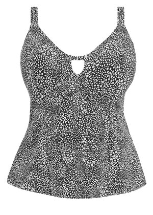 Pebble Cove Moulded Tankini Top Black Pebble Cove  Black