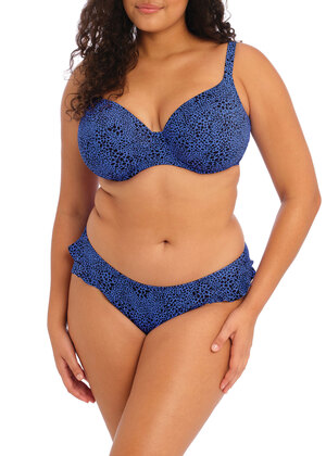Pebble Cove High Leg Bikini Brief Blue Pebble Cove  Blue