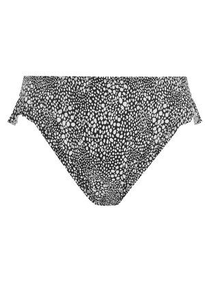 Pebble Cove High Leg Bikini Brief Black Pebble Cove  Black