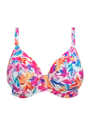 Savaneta Plunge Bikini Top White Savaneta  White