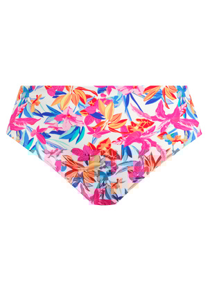 Savaneta Mid Rise Bikini Brief White Savaneta  White