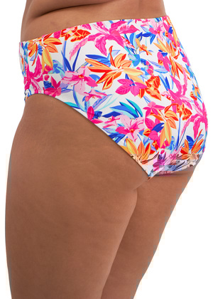 Savaneta Mid Rise Bikini Brief White Savaneta  White