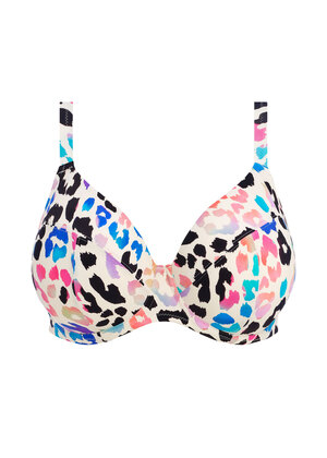Party Bay Plunge Bikini Top Multi Party Bay  Multi