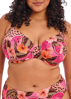 Cabana Nights Plunge Bikini Top Multi Cabana Nights  Multi