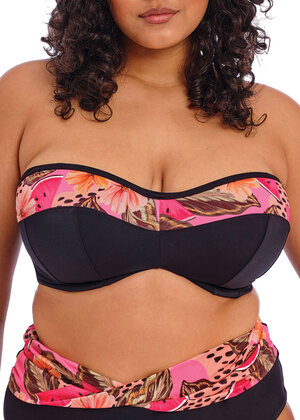Cabana Nights Bandeau Bikini Top Multi Cabana Nights  Multi