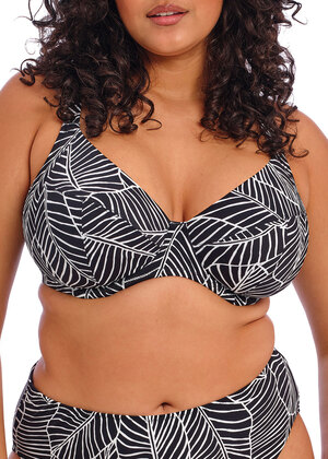 Kata Beach Plunge Bikini Top Black Kata Beach  Black