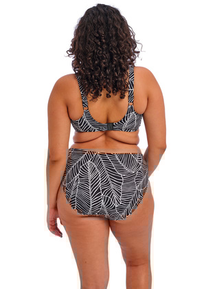 Kata Beach Mid Rise Bikini Brief Black Kata Beach  Black